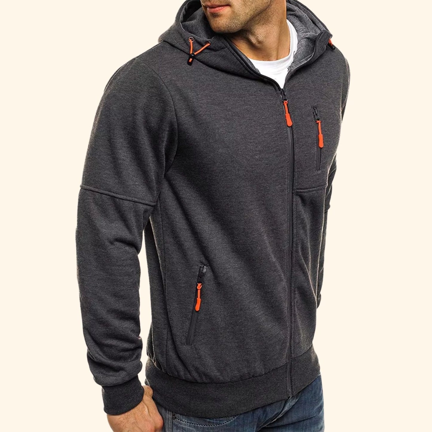 Full Zip Utility Hoodie | Revangiol